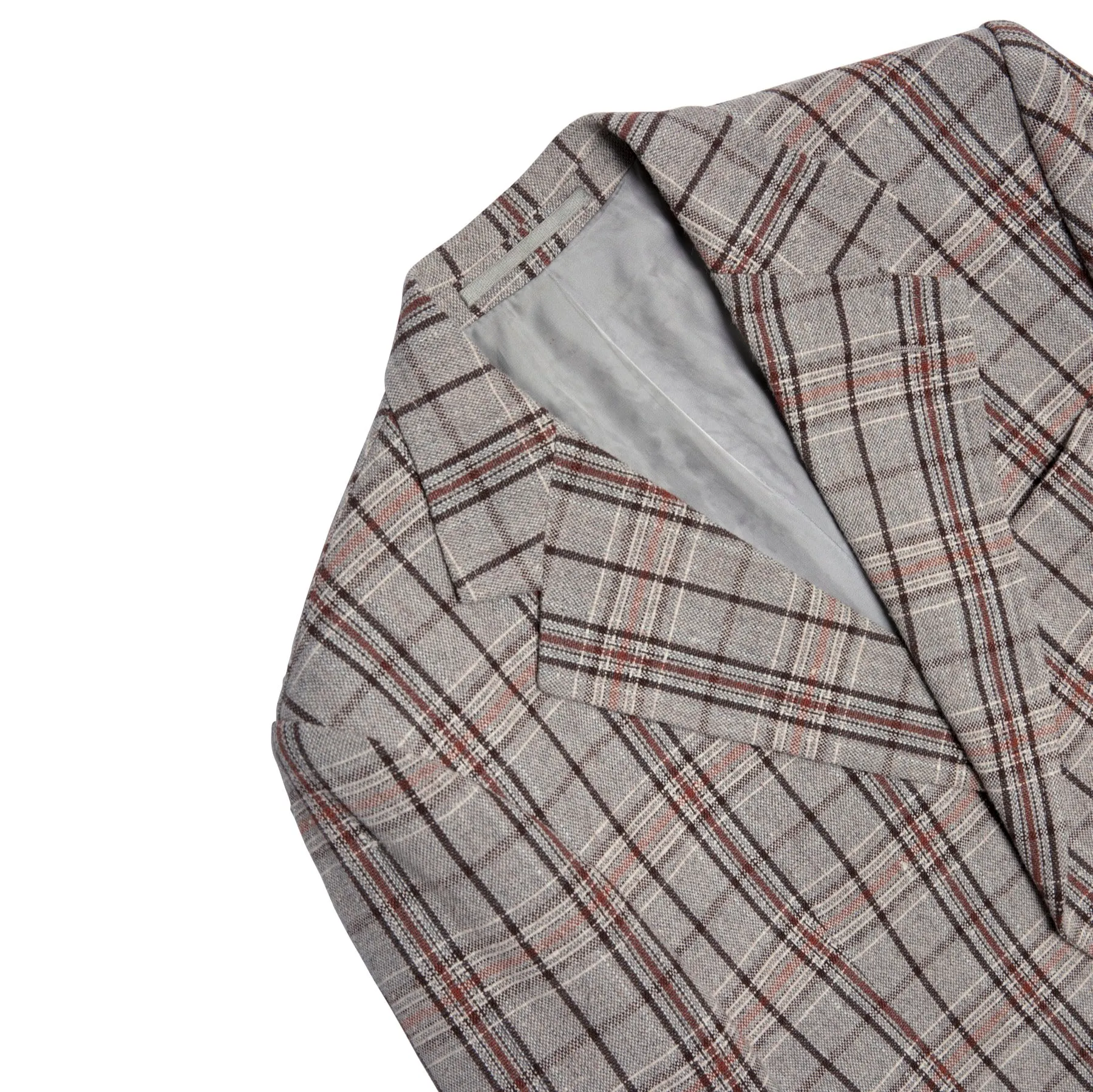 70s Prince of Wales Tweed Ivy League Blazer