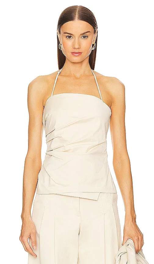 A.L.C. Charlotte Top in Beige