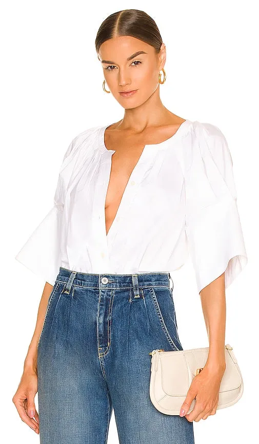 A.L.C. Chloe Top in White