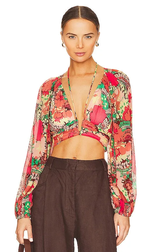 A.L.C. Dorian Top in Fuschia