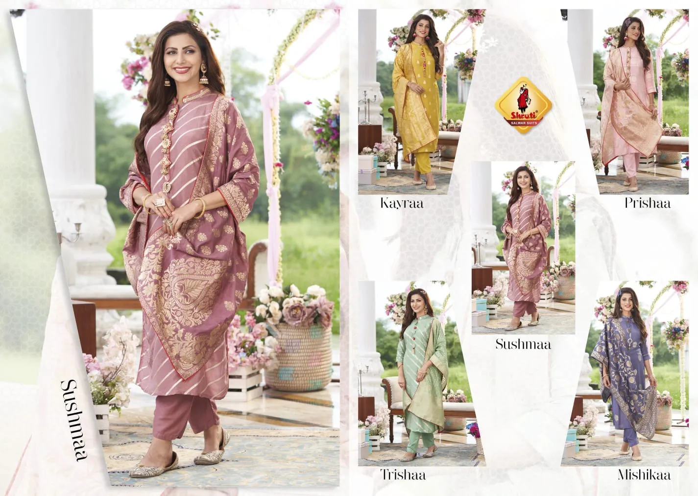 Anokhi Gorgeous Kurtis With Full Set