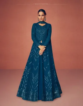 Beautiful Designer Georgette Gwon 9362
