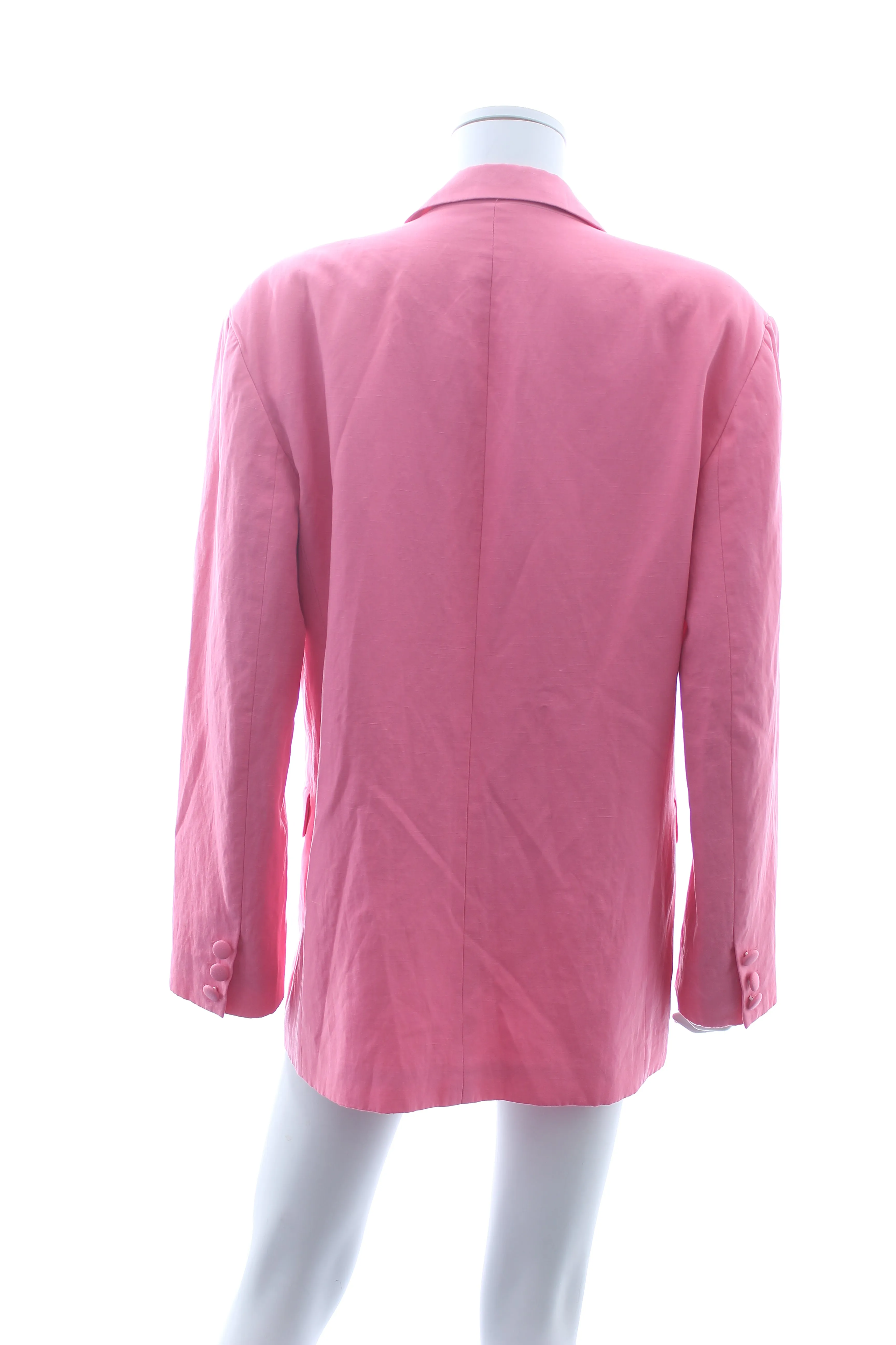 De La Vali Montana Linen-Blend Blazer