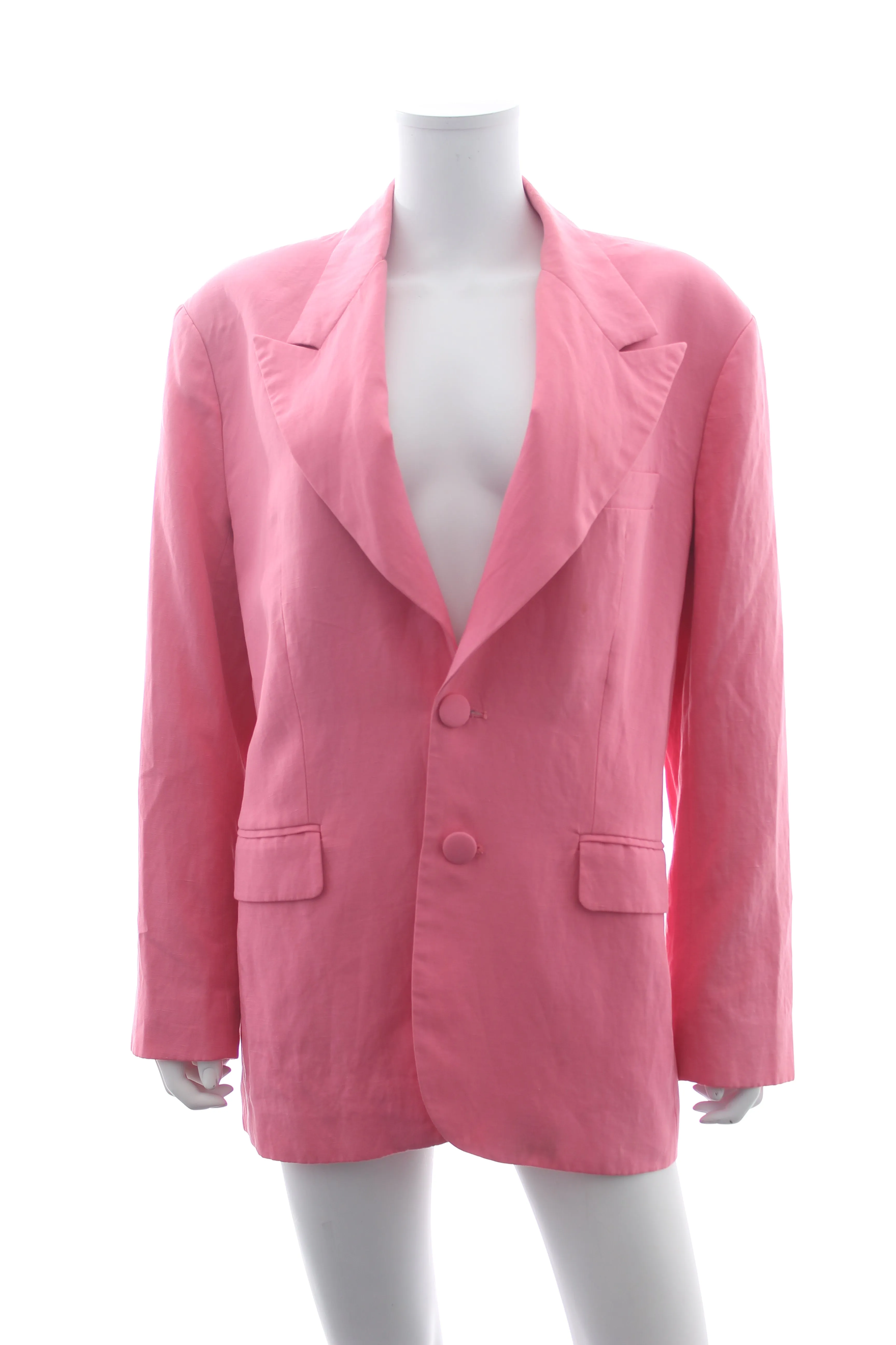 De La Vali Montana Linen-Blend Blazer