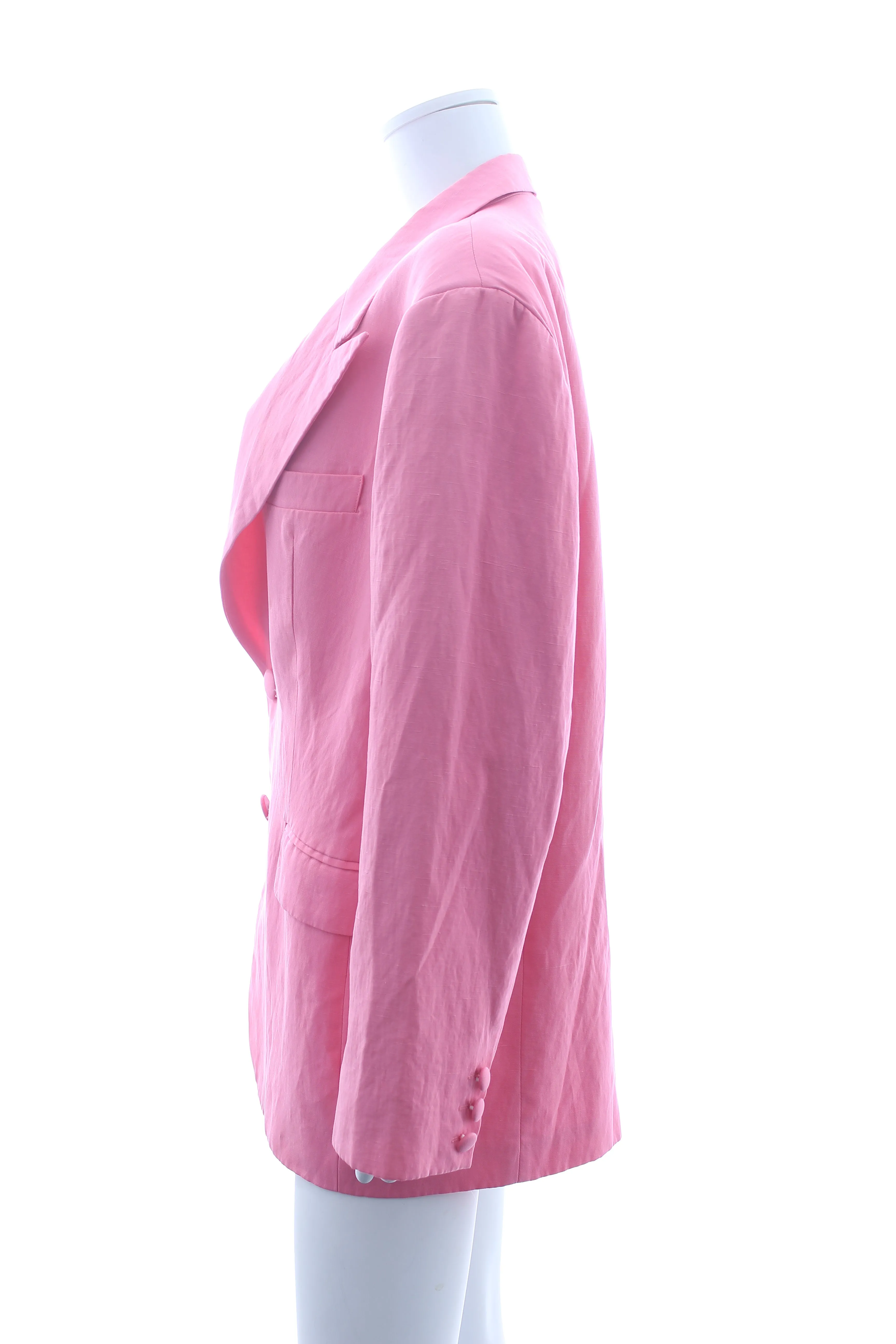 De La Vali Montana Linen-Blend Blazer