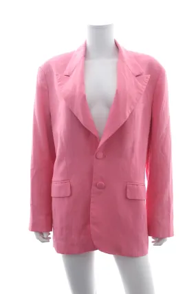 De La Vali Montana Linen-Blend Blazer