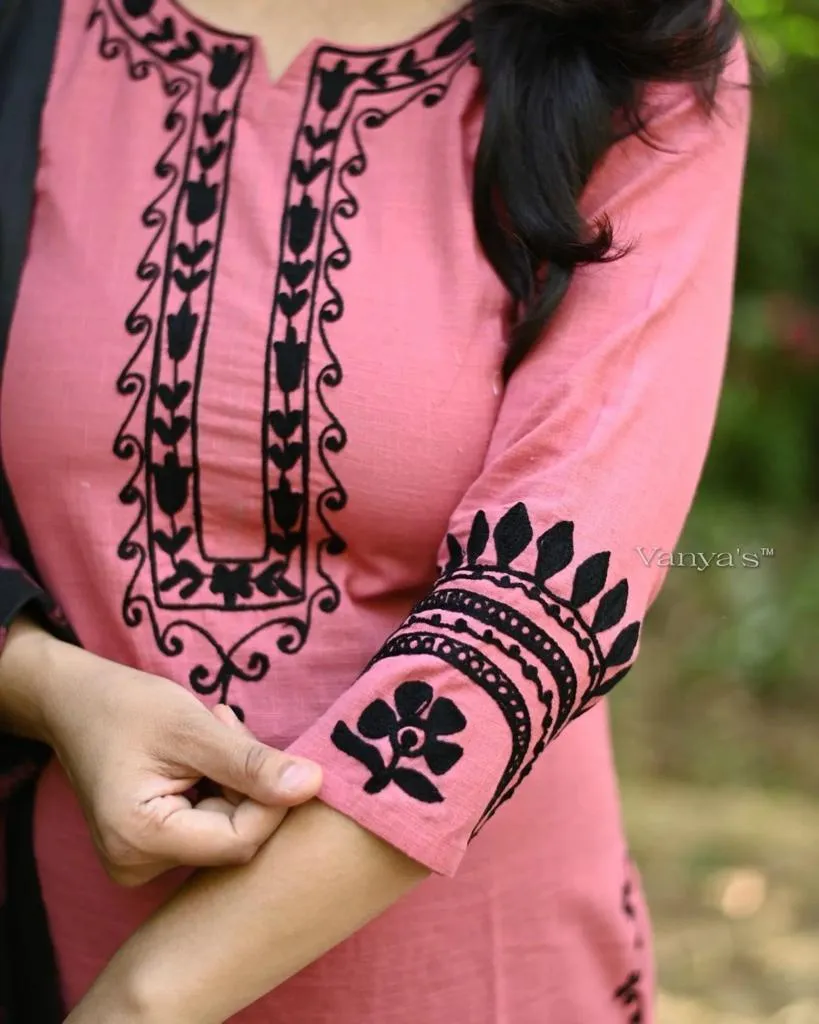 Designer Party Wear Cotton Suite with Kurta Pent with Dupptta