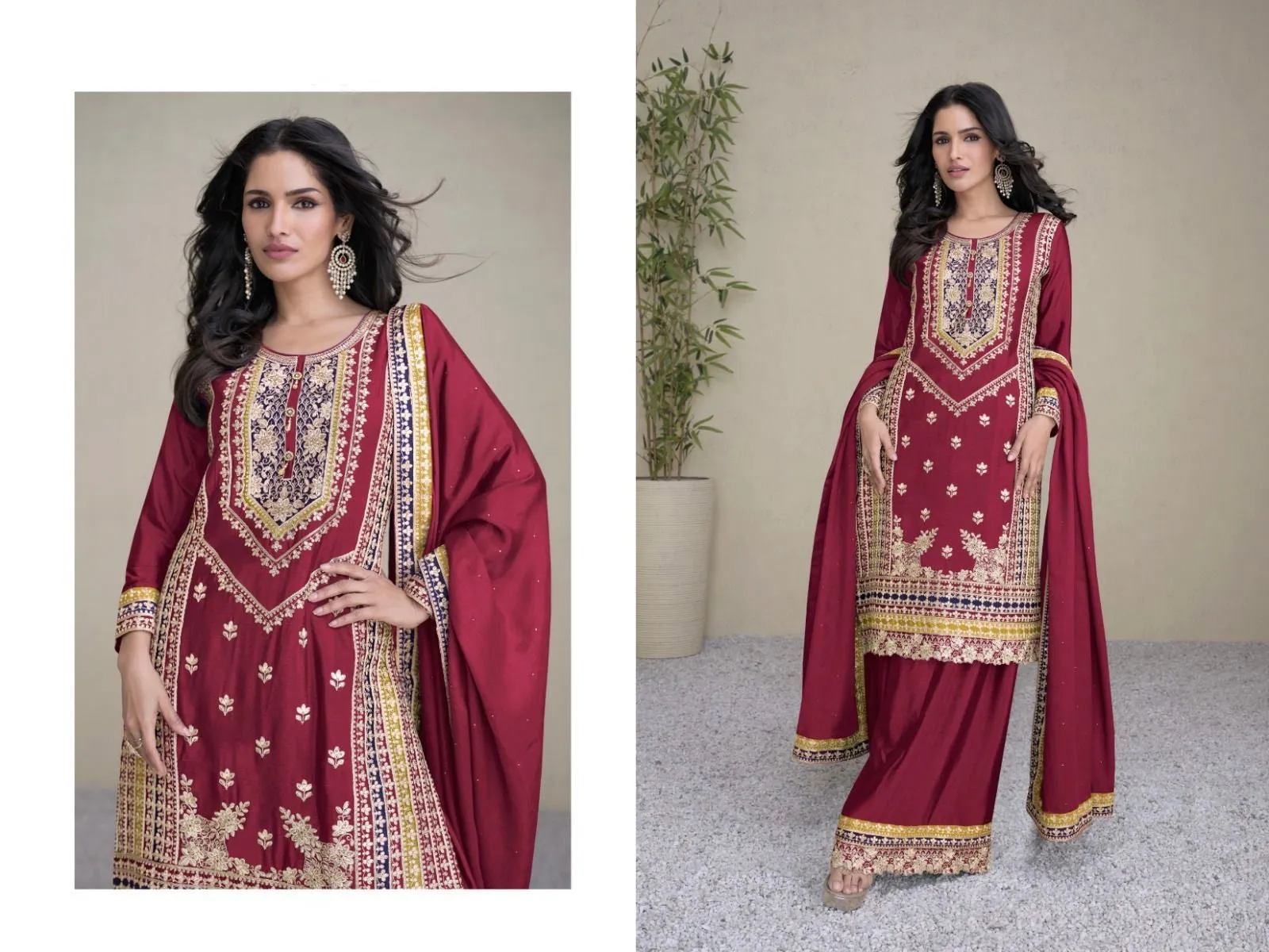 Gulkayra Designer Amayra Heavy  Designer Wedding Wear Suit D.No. 7442-A