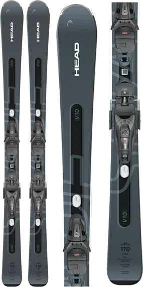 Head Shape e-V10 Ski with PR 11 GW Bindings 2024