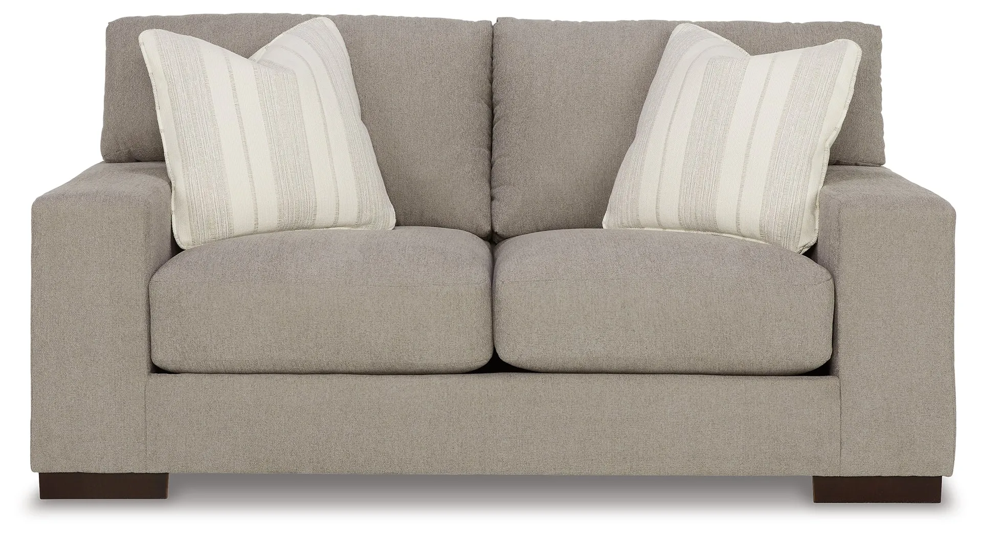 Maggie Sofa, Loveseat, Chair and Ottoman in Flax