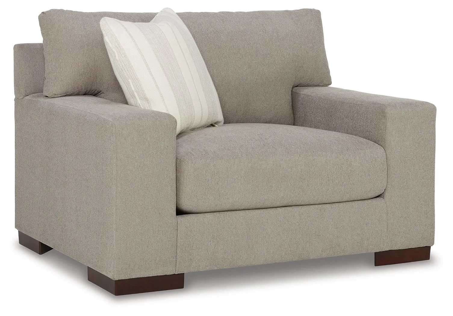 Maggie Sofa, Loveseat, Chair and Ottoman in Flax