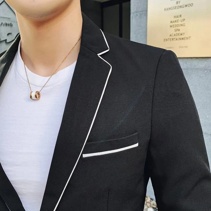 Men's Summer Single Breasted Suit