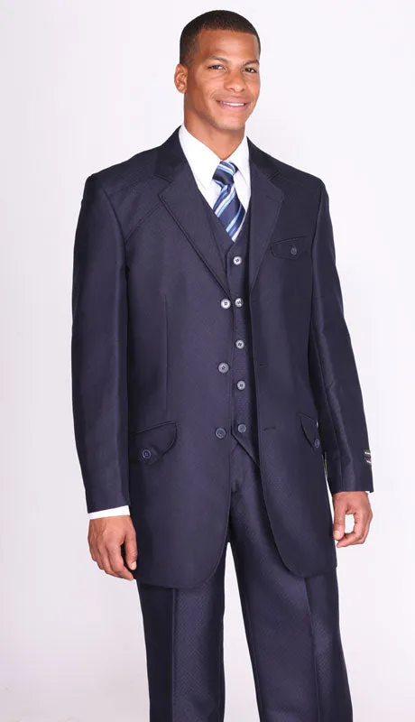 Milano Moda 5904V-NA Mens Suit