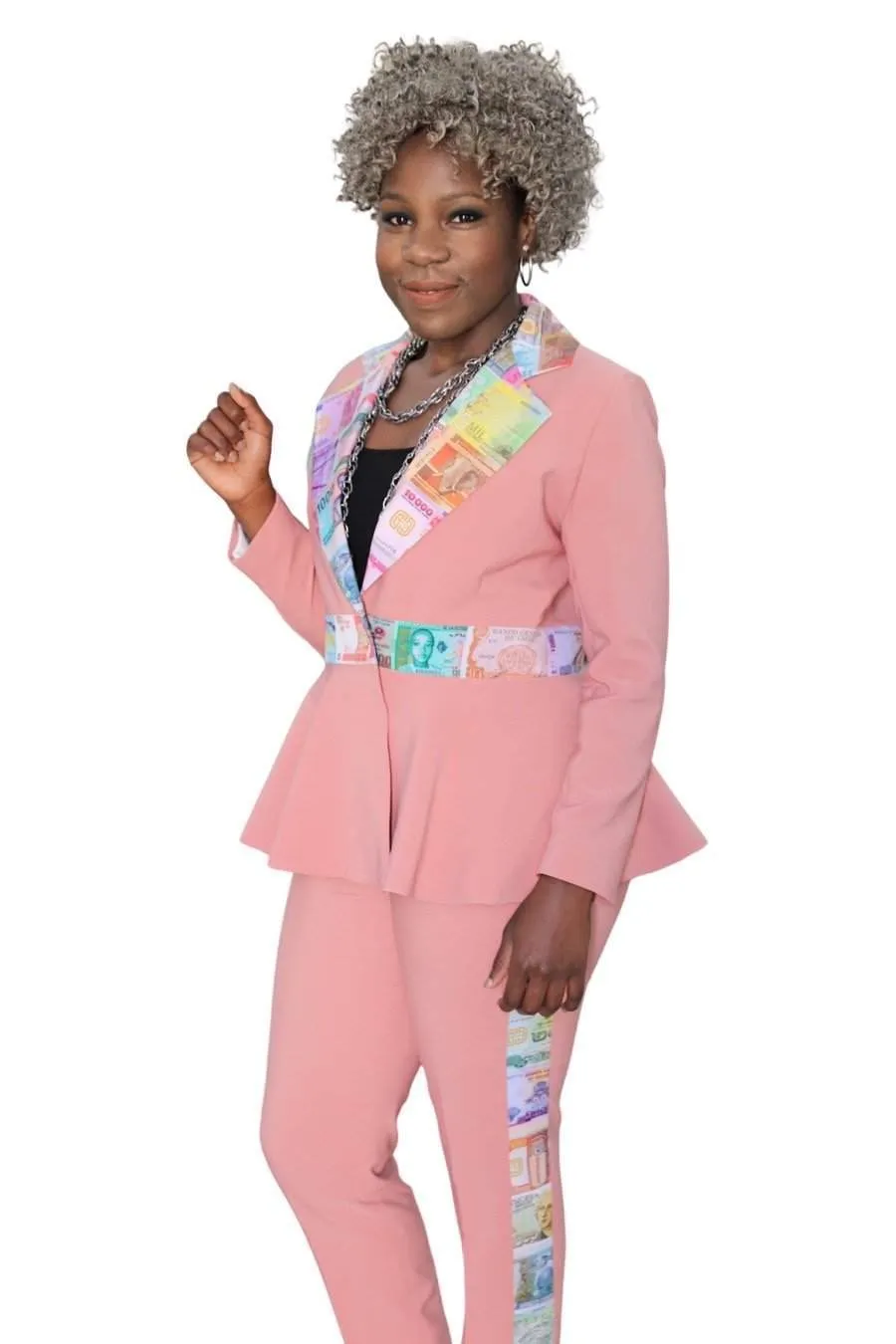 Pink Office Suit Elegant Collection
