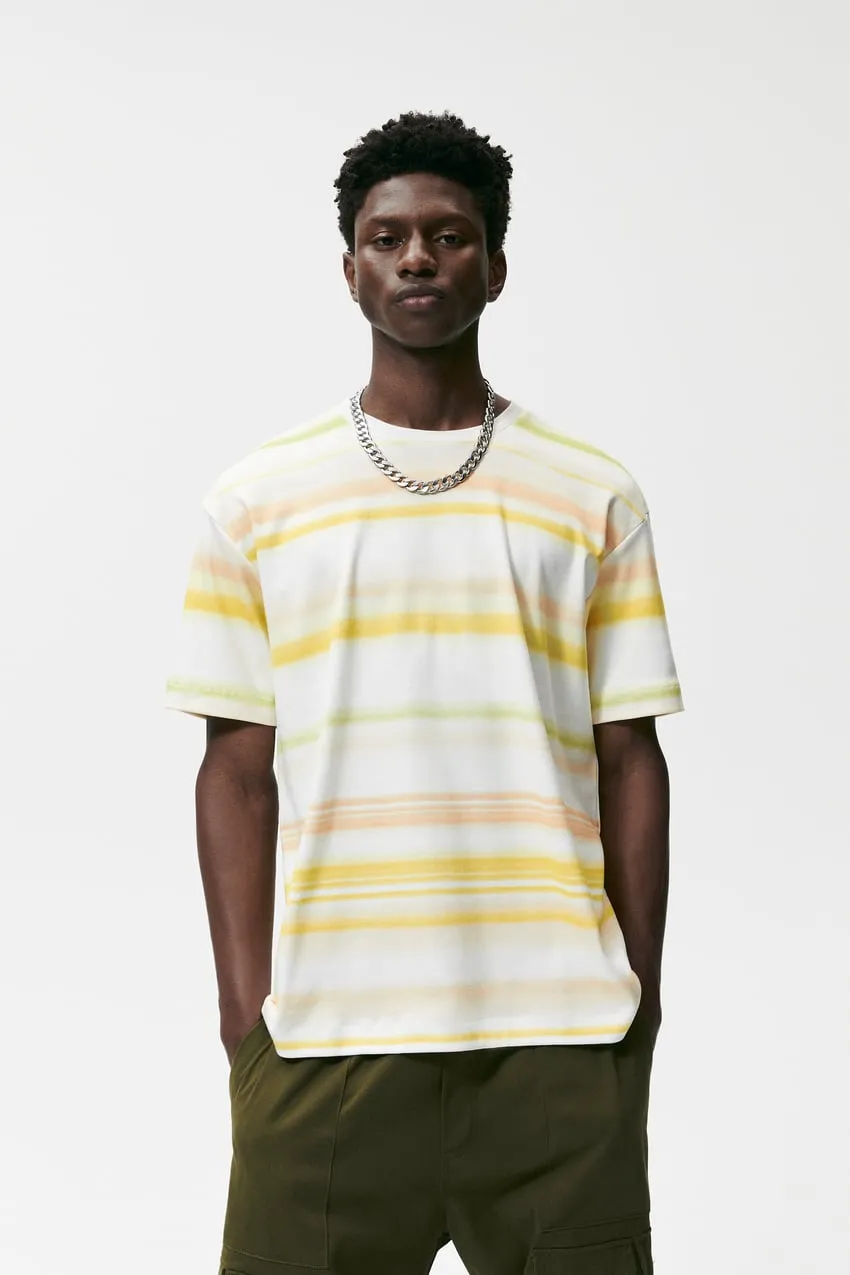 ZARA STRIPED T-SHIRT