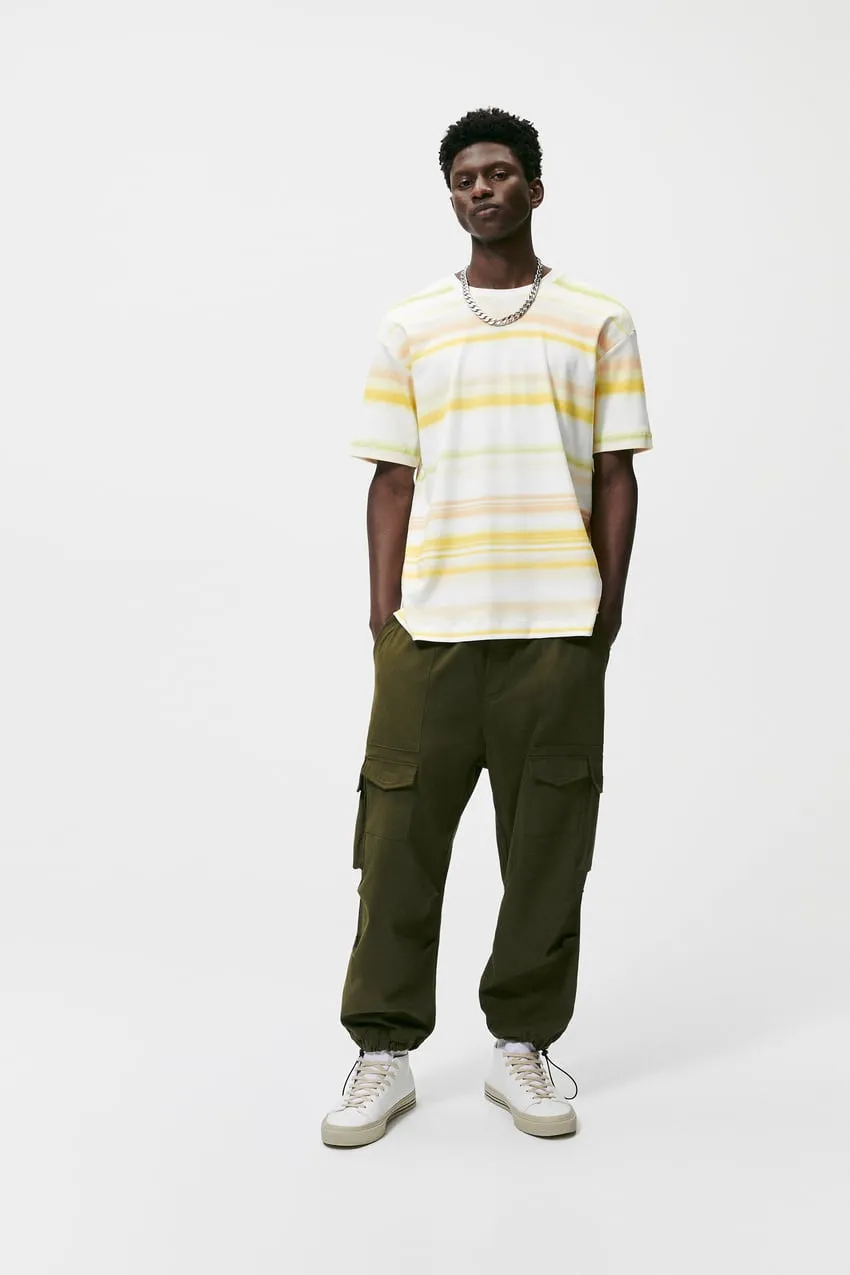 ZARA STRIPED T-SHIRT